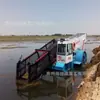 Superfície de água do parque Olho de Fênix azul equipamento de pesca Coletor de barco de inundação de Jacinto d'água barco de pesca automático multifuncional