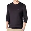 2025 Nueva Camiseta de Terciopelo para Hombre de Invierno con Cuello Redondo y Manga Larga Sudadera de Moda de Alta Calidad, Amigable con la Piel y Cómoda para Hombre