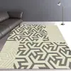 Alfombra de Piso Rayada Casual para Sala de Estar Tres Pruebas Tpr Alfombra Doméstica Alfombra Impermeable Felpudo de Dormitorio Felpudo Antideslizante Felpudo de Entrada