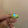 Anillo de Cadena de Perlas con Mariposa de Pedrería Super Hada Empalmado Anillo con Borla Simple de Gama Alta Coreana Nicho para Mujeres