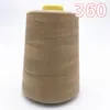 Hilo Industria 402 Hilo para Coser de Alta Velocidad Carrete Grande Hilo para Máquina de Coser de Mesa Hilo de Poliéster en Carrete Hilo para Overlock de Prendas Agujas de Coser de Colores