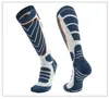 Calcetines Deportivos de Esquí para Exteriores Transfronterizos Cuidadosamente Seleccionados, Calcetines Térmicos Largos para Nieve para Hombres y Mujeres, Calcetines Gruesos con Suela de Toalla para Senderismo