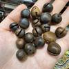 Cuentas de Buda de madera de agar DIY con diseño de pez Wen Play, accesorios de joyería, cadena para teléfono móvil, pulsera, colgante para bolso, collar colgante original