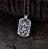 Colgante de Cabeza de Tigre de Plata 925 Tendencia Hip-Hop para Hombre Colgante de Personalidad Tendencia Europea y Americana Colgante Punk Versión Coreana Accesorios