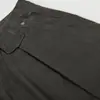 Pantalones de leñador patchwork retro americano para hombre, marca de moda de alta calle, con diseño plisado, color liso, pantalones rectos holgados