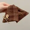 Pinza Triangular para el Cabello con Estampado de Leopardo Estilo Coreano para Mujer, Modelo Nuevo de Alta Gama 2026, Pinza de Tiburón Grande para la Parte Posterior de la Cabeza, Accesorio para el Cabello de Primavera y Verano