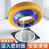 Anel de Vedação para Flange de Vaso Sanitário, Anti-Odor e Anti-Vazamento, Tipo Universal, Espessado e Estendido, Acessórios para Instalação de Banheiro