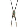 Cross border new angel feather bolo tie western Denim polo tie men suit tie colar