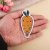 Atacado Transfronteiriço de Patches Bordados, Insígnias Bordadas por Computador, Patches Decorativos Inovadores de Cenoura, Couve-flor e Cola para Roupas