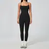 Conjunto de Yoga Transfronteiriço 2026 para Mulheres com Bojos, Regata, Cintura Alta, Sensação de Pele Nu, Secagem Rápida, Conjunto Fitness Esportivo 4518