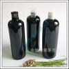 Frasco Azul Qianqiu 500ml Frasco de Loção Frasco de Hidrossol Frasco de Shampoo Líquido para Banho 500ml Tampa de Pressão Frasco Ombro Redondo