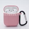 Adecuado para Apple AirPods Funda Protectora Audífonos Bluetooth Inalámbricos Funda de Silicona Anti-Pérdida Funda Protectora para Audífonos Caja de Almacenamiento