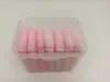 Venta caliente transfronteriza en stock pequeño triángulo polvo suelto borla de algodón en forma de abanico maquillaje sin ángulo muerto borla de polvo de miel herramientas de maquillaje de belleza