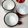 Jarra de Esmalte para Manteca Transfronteriza con Tapa, Tarro Antiguo para Almacenar Manteca, Recipiente para Almacenar Manteca, Tarro de Esmalte para Almacenar Manteca, Condimento