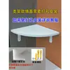 Ventilador de parede em forma de leque moderno minimalista oferecendo mesa canto interno ornamento altar estátua de Guan Yu Buda prateleira de armazenamento de altar