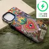 Suministro Exclusivo Transfronterizo de Ilustración Retro del Sagrado Corazón Manzana 18Pro Funda para Teléfono Móvil Iphone15 Película Magnética Funda Dura