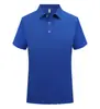 Venta al por mayor de fabricantes, polos personalizados, ropa de trabajo, camisetas de color liso con impresión de logotipo, ropa de trabajo transpirable, polos personalizados de manga corta