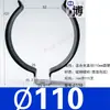 Abrazaderas elásticas de acero inoxidable aisladas recubiertas de goma para tuberías, clips para tuberías, abrazaderas en forma de U, abrazaderas para tubos de lámparas, clips de resorte para tuberías de agua y soportes.