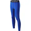 Calça de Compressão Respirável de Secagem Rápida e Alta Elasticidade para Venda no Atacado de Fábrica para Basquete, Corrida, Treinamento Esportivo e Fitness Leggings Camada Base