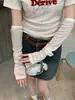 Mangas de gelo de seda versáteis de verão com laço para dirigir e andar de bicicleta, proteção UV, respiráveis, clareadoras da pele, mangas de proteção solar para os braços