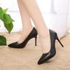 2025 Nuevos Zapatos de Tacón Alto de Punta Aguda para Otoño Zapatos Profesionales de Moda para el Trabajo para Mujeres Zapatos de Tacón Alto de Aguja para Mujeres