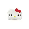 Porta-moedas Kt Cat Feito Sob Medida de Fábrica Bolsa de Armazenamento de Silicone Alça de Ombro Fofa Infantil Bolsa para Celular Bolsa de Armazenamento de Chaves Bolsa de Maquiagem