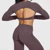 Top de Yoga Transparente de Manga Larga Transfronterizo para Mujer con Almohadillas en el Pecho, Hermosa Camiseta Deportiva de Manga Corta de Secado Rápido Ajustada para Espalda