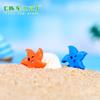 Estrella de Mar de Resina Pasador Decoración para Pegar en Teléfono Celular Regalo Pabellón Haizu Acuario Paisaje en Miniatura Paisaje Marino Pequeños Adornos