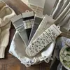 Calcetines Retro Florales con Lazo Nuevo para Mujer, Calcetines de Media Pantorrilla, Calcetines de Algodón con Encaje, Calcetines con Volantes para Primavera y Otoño