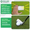 Alfombrilla de Golf Transfronteriza Modelo Nuevo con Bolas para Entrenamiento y Detección de Trayectoria, Alfombrilla de Swing para Exteriores, Alfombrilla de Golf para Golpear, Antideslizante