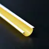 Luminária Tubo de Luz de Perfil Extrudado de PC, Carcaça de Plástico de PC de Alta Transparência, Luminária para Iluminação de Escritório Feita Sob Medida