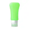 Mini Contenedor Dispensador de Aderezo para Ensalada de Silicona Botella Exprimidora de Salsa 1 Onza Botella Dispensadora de Viaje Invertida Antifugas