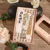 Marcador de página de metal estilo caligrafia chinesa, presente requintado de feriado, lembrança cultural e criativa, papelaria criativa de bênção feita sob medida
