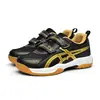 Venda Direta de Fábrica de Tênis de Tênis Infantis, Sapatos de Badminton com Velcro, Sapatos de Tênis de Mesa, Sapatos Esportivos Ultra-Leves Antiderrapantes para Meninos e Meninas