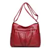 Bolsa de Hombro Cruzada para Mujer, Nueva de Primavera y Verano, con Cremallera, Estilo Japonés y Coreano, Casual, Práctica, Ligera, Personalidad Simple, para Viajar, al por Mayor