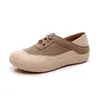 2026 Verano Nuevo Estilo Versátil Transpirable Suela Gruesa Sin Cordones Retro Moda Casual Zapatos de Tela Old Beijing para Mujer