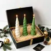 Regalos de Fragancia para Árbol de Navidad Transfronterizos, Decoraciones Vegetales, Recuerdos Navideños de Papá Noel, Velas Aromáticas de Aromaterapia