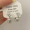 Aretes Simples de Perla Francesa Aretes de Lujo Ligero de Alta Gama Moda Fragancia Moda Aretes de Verano Nuevos Accesorios para las Orejas