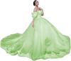 AliExpress Amazon Lace Decal Open Shoulder Adulto Cerimônia Tutu Vestido Vestido De Baile Vestido De Princesa Vestido Feminino