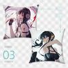 Almofada de Anime Spy X Family Lloyd Anya Yor Almofada Quadrada Almofada de Couro Envio Internacional