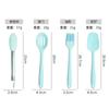 Espátula Utensilios de cocina de silicona Juego de 10 espátulas de silicona Espátula de cocina Colador Cuchara para sopa Espátula para bistec Venta al por mayor