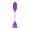 Pincel de Silicone para Máscara, Escova de Limpeza e Massagem, Pincel para Aplicação de Máscara de Argila, Pincel Especial para Máscaras Caseiras Suaves, Silicone de Grau Alimentício