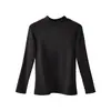 Nueva Camiseta Base de Cuello Medio Alto Otoño/Invierno para Mujer, Lana y Seda, Alta Elasticidad, Adelgazante, Sensación de Piel Desnuda, Amigable con la Piel, Alta Elasticidad, Top Cálido