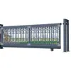 Puerta retráctil eléctrica puerta recta sin riel aleación de aluminio suspensión deslizante puerta de comunidad de fábrica puerta de control remoto eléctrico