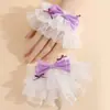 Mangas Falsas de Renda Lolita, Acessórios de Mão para Meninas Doces, Decoração de Pulso, Proteção Solar, Atacado Transfronteiriço