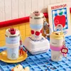Taza Bear Corazón Serie Sentimientos Taza de Café, Taza para Beber de Doble Uso, Acero Inoxidable 316, Nueva Taza Portátil Aislada para Oficina
