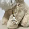Colar com Pingente de Filhote Trabalhador Fofo Nicho Fofo Acessórios Versáteis Diário de Experiência Profissional Presente para Namorada Casal
