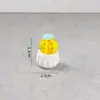 Mini Cactus Creativo de Simulación Planta Verde de Simulación Modelo de Planta Suculenta Casa de Juego con Maceta Adorno Pequeño de Resina Verde