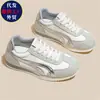 Populares zapatillas de entrenamiento alemanas ligeras de suela blanda para mujer, nueva colección de verano 2026, zapatillas deportivas y casuales versátiles y transpirables, zapatillas blancas