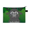 Bolsa de Almacenamiento Grande con Temática de Ciervos del Bosque, Estuche para Lápices de Papelería Estudiantil, Bolsa con Cremallera de 99 Noches, Billetera
